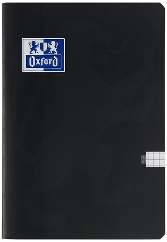 Zeszyt A4 60 k. kratka Esse czarny 539147, Oxford
