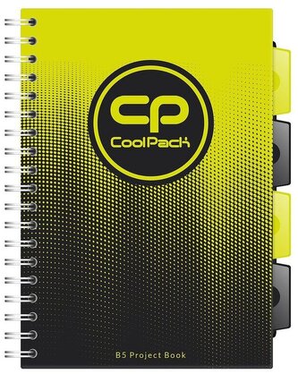 Kołonotes B5 Gradient Lemon CoolPack, Patio