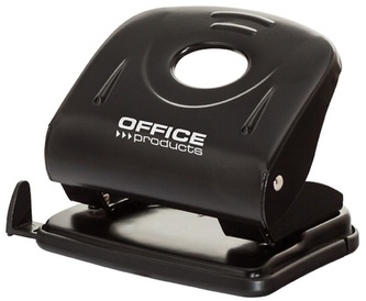 Dziurkacz dziurkuje do 30 kartek, metal, czarny, Office Products