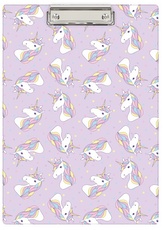 Deska z klipem A4 z nadrukiem unicorn, Biurfol
