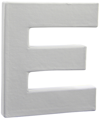 Litera 3D mała 12cm "E" AC734 C, Decopatch