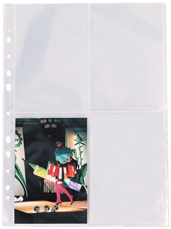 Koszulki na zdjęcia 10 x 15 cm - pionowe op. 10 szt., Esselte