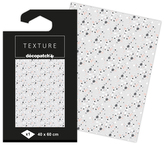 Papier do decoupage teksturowany 40 x 60 cm TD804 C, Decopatch