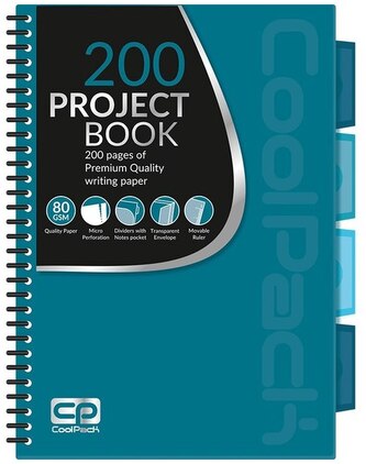 Kołonotes B5 blue CoolPack, Patio