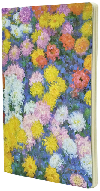 Zeszyt A4 40 k. gładki z perfor. 100g Monet"s Chrysanthemums, Paperblanks Zeszyt A4 40 k. gładki z perfor. 100g Monet"s Chrysanthemums, Paperblanks
