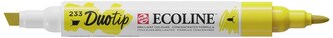 Marker dwustr. okr./ścięty Ecoline Duo Chartreuse 233, Talens