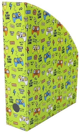 Pojemnik na dokumenty 7 cm z nadrukiem pady, Biurfol