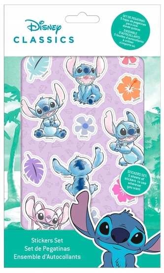 Naklejki 58 szt. Stitch, Kids