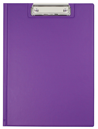 Teczka z klipsem A4 fioletowa PVC  KKL-04-05, Biurfol