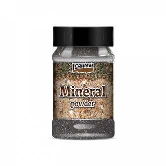 Proszek mineralny 130g drobny Granit czarny, Pentart