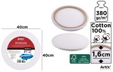 Podobrazie bawełniane okrągłe średnica 40cm 380g/m2 PP97-4040 Artix, Main Paper