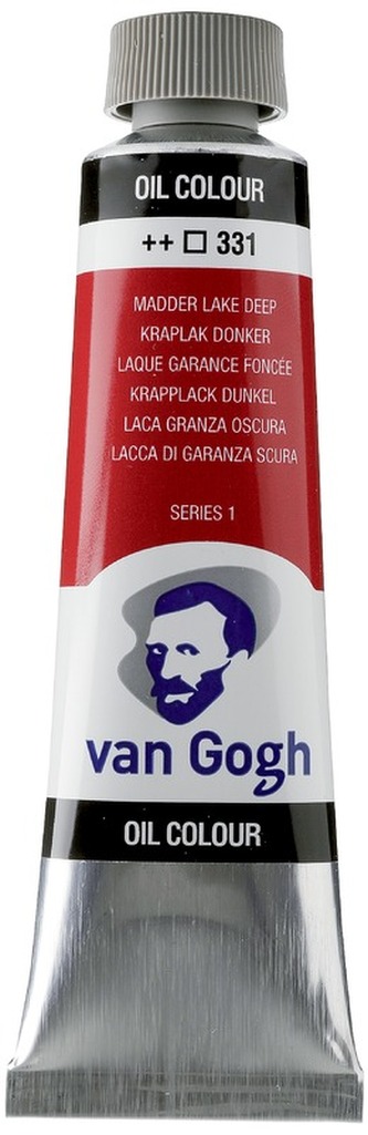 Farba olejna Van Gogh, 40ml Madder Lake Deep 331, Talens