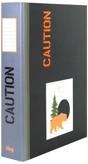 Segregator A4 4-ringowy o30 B"log traveller, Ancor