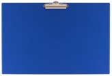 Deska z klipsem na długim boku A3 niebieska KH-21, Biurfol