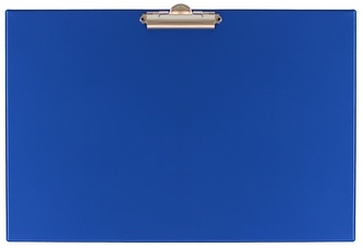 Deska z klipsem na długim boku A3 niebieska KH-21, Biurfol