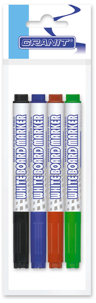 Marker do tablic M410 kpl. 4-kolorów standardowych. Granit
