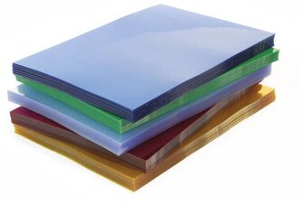 Okładka foliowa A4 bezbarwna 0.2 mm op. 100 ark., Argo