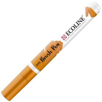 Pisak akwarelowy pędzelkowy Ecoline Brush Pen Saffron Yellow, Talens