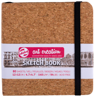 Szkicownik korkowy 12x12cm Art Creation, Talens