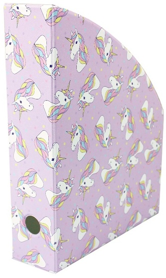 Pojemnik na dokumenty 7 cm z nadrukiem unicorn, Biurfol