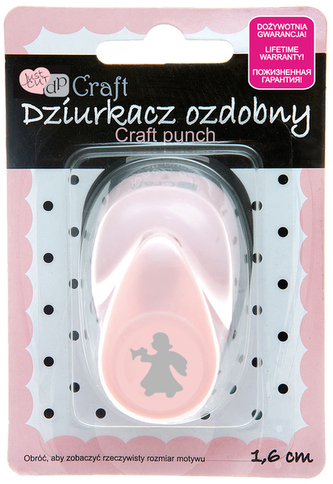 Dziurkacz ozdob. 1,6cm Aniołek 4, Dp Craft