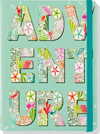 Notatnik midi Adveture (Przygoda) 15.7 x 21.1 cm 160 str., Peter Pauper