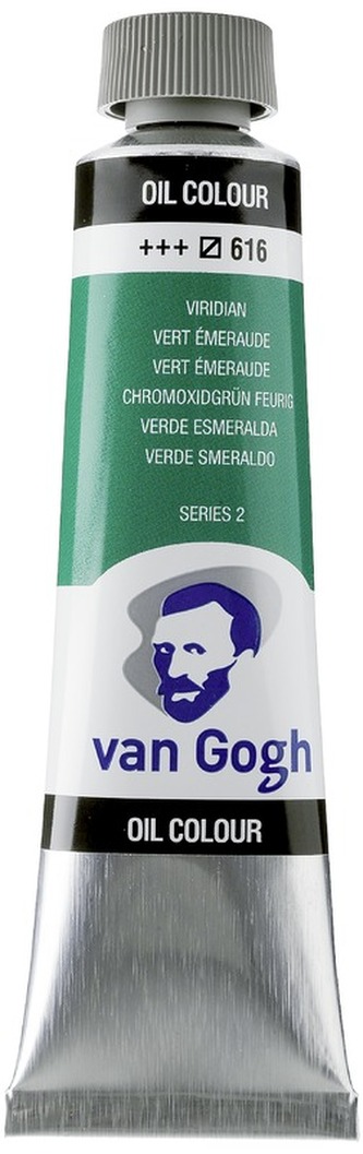 Farba olejna Van Gogh, 40ml Viridian 616, Talens