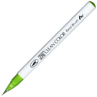 Marker Clean Color Real Brush - light green  041, Kuretake
