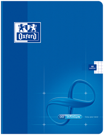 Zeszyt A5 60k. kratka Infinnum, 400026700, Oxford