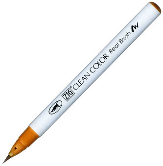 Marker Clean Color Real Brush - light brown  061, Kuretake