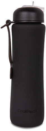 Bidon silikonowy 600 ml Pump Rpet Black Coolpack, Patio
