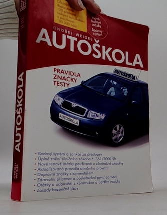 Autoškola -pravidla, značky, testy