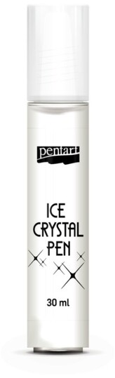 Lód krystaliczny 30 ml pisak, Pentart