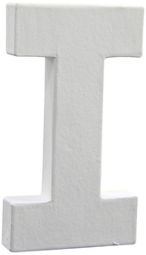 Litera 3D mała 12cm "I" AC738 C, Decopatch