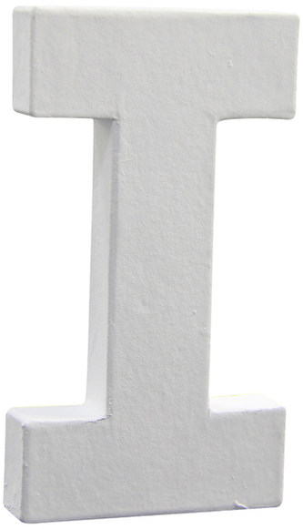 Litera 3D mała 12cm "I" AC738 C, Decopatch