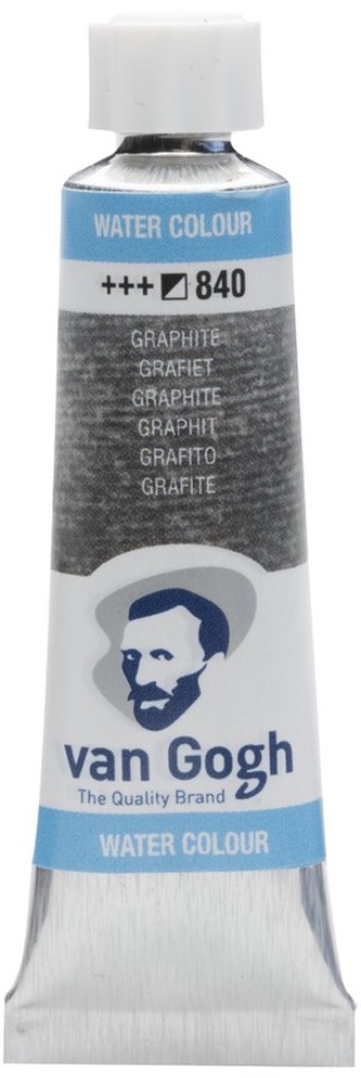 Farba akwarelowa Van Gogh 10ml Graphite 840, Talens