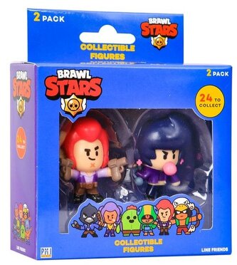 Figurky Brawl Stars 2 pack Colt a Bibi