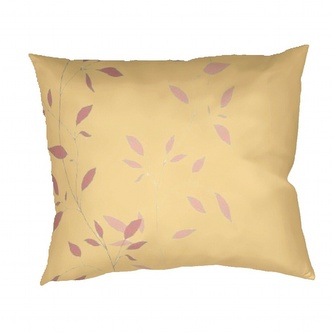 Dadka Povlak na polštář satén Mandevila pudrová na banánovém 50x70 cm