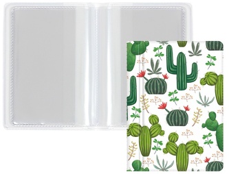 Okładka na dokumenty mini Kaktus, Biurfol