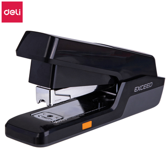 Zszywacz do 25 kartek 24/6 & 26/6 czarny bezwysiłkowy, Deli