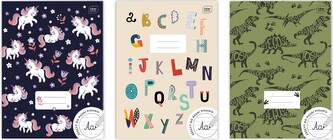 Zeszyt A4 32 kartki 3linia kolor. 70g. Zeszyt A4 32 kartki 3linia kolor. 70g.