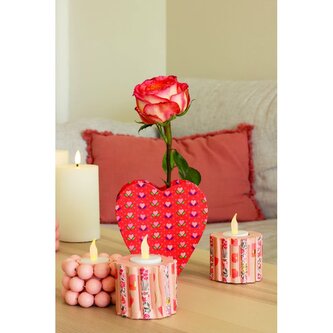 Świecznik Twisty 7,5 x 7,5 x 6 cm AC906C, Decopatch