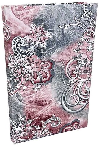 Notes A5 Soft Touch Paisley szare, Bee-Bee