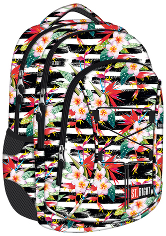 Plecak 3-komorowy BP32 Tropical Stripes, St.Right, St.Majewski