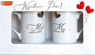 Kubek komplet Q 1007 Walentynka