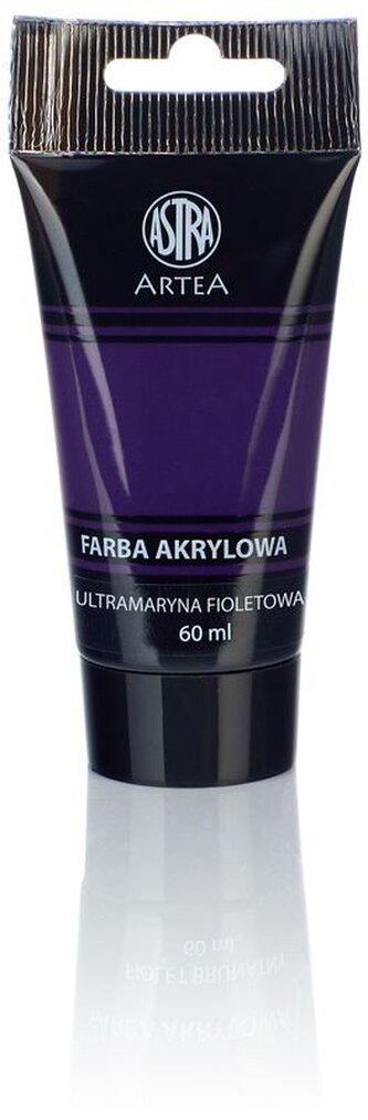 Farba akrylowa Artea ultramaryna fioletowa tuba 60 ml, Astra