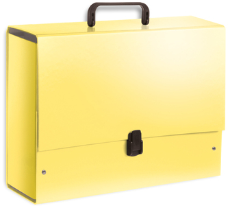 Teczka z rączką B4 Jumbo Kolor jasnożółta 35 x 25,5 x 10 cm, Penmate