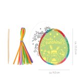 Wydrapywanka – Kolorowanka jajka – zawieszki 8 wzorów Tommy & Frida, Trendhaus