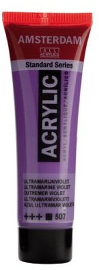 Farba akrylowa nr 507 fiolet ultramarynowy (ulramarine violet) 20ml, Amsterdam