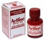Tusz do markerów suchościeralnych czerwony ESK-50A, Artline